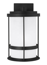 Wilburn Medium Outdoor Wall Lantern 8690901D in Black