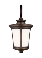 Eddington 10" Outdoor Wall Lantern in Antique Bronze