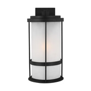 Wilburn Large Outdoor Wall Lantern 8790901 in Black