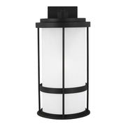 Wilburn Large Outdoor Wall Lantern 8790901D in Black