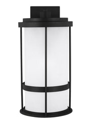 Wilburn Large Outdoor Wall Lantern 8790901D in Black