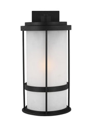 Wilburn Large Outdoor Wall Lantern 8790901 in Black