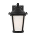 Cape May One Light Outdoor Wall Lantern in Black