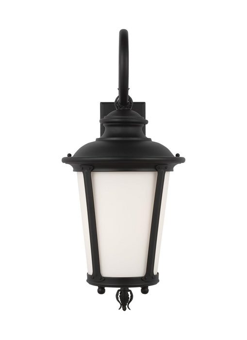 Cape May One Light Outdoor Wall Lantern in Black