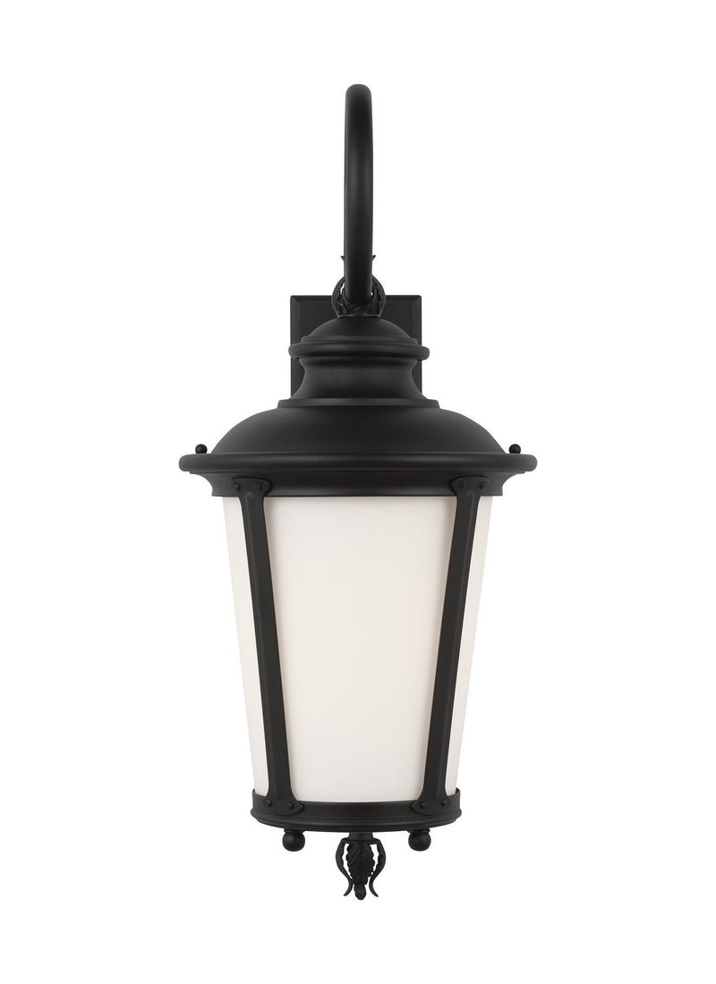 Cape May 26" Outdoor Wall Lantern in Black