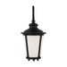 Cape May One Light Outdoor Wall Lantern in Black