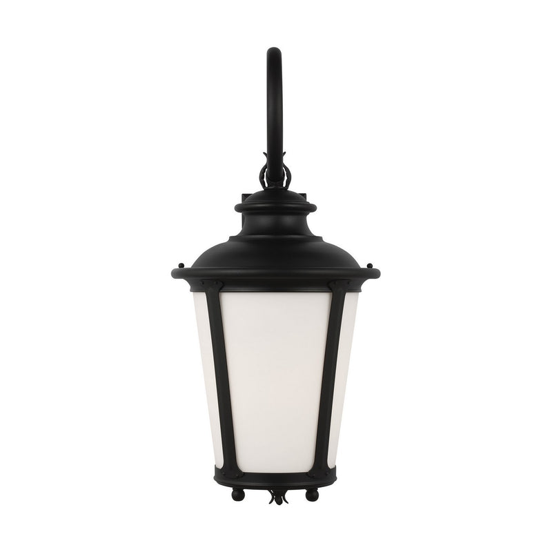 Cape May 29.75" Outdoor Wall Lantern in Black