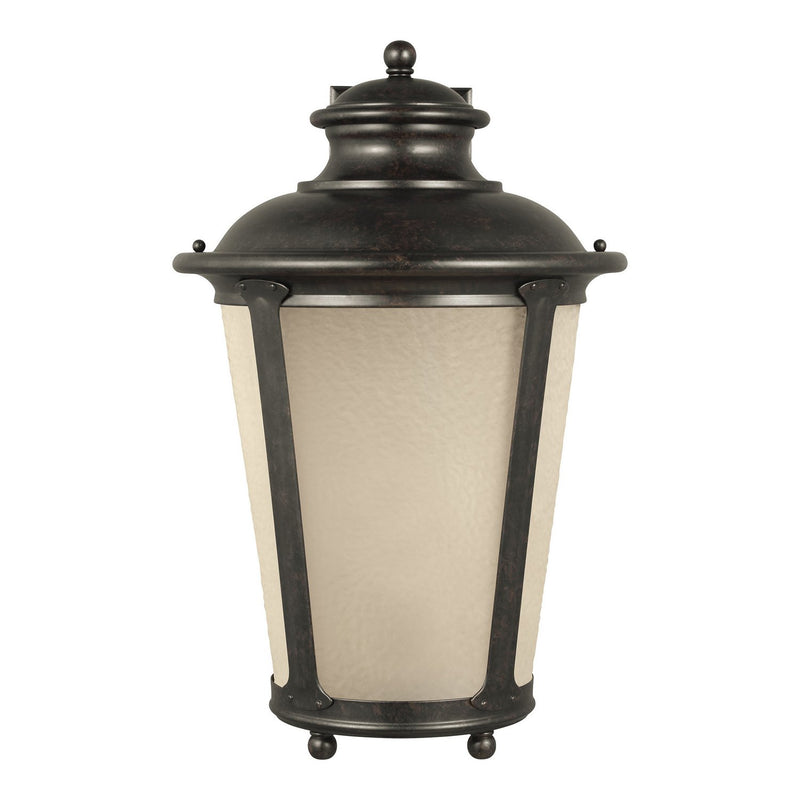 Cape May 20" Outdoor Wall Lantern in Burled Iron