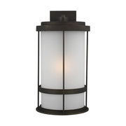 Wilburn Extra Large Outdoor Wall Lantern 8890901 in Antique Bronze