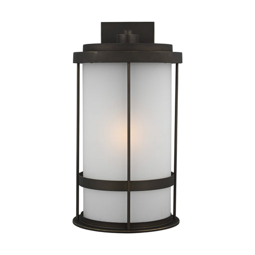 Wilburn Extra Large Outdoor Wall Lantern 8890901 in Antique Bronze