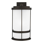 Wilburn Extra Large Outdoor Wall Lantern 8890901D in Antique Bronze