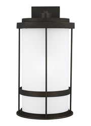 Wilburn Extra Large Outdoor Wall Lantern 8890901D in Antique Bronze