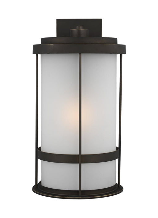 Wilburn Extra Large Outdoor Wall Lantern 8890901 in Antique Bronze