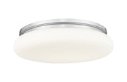 Soleil 20" LED Flush Mount in Brushed Nickel