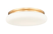Soleil 20" LED Flush Mount in Modern Gold