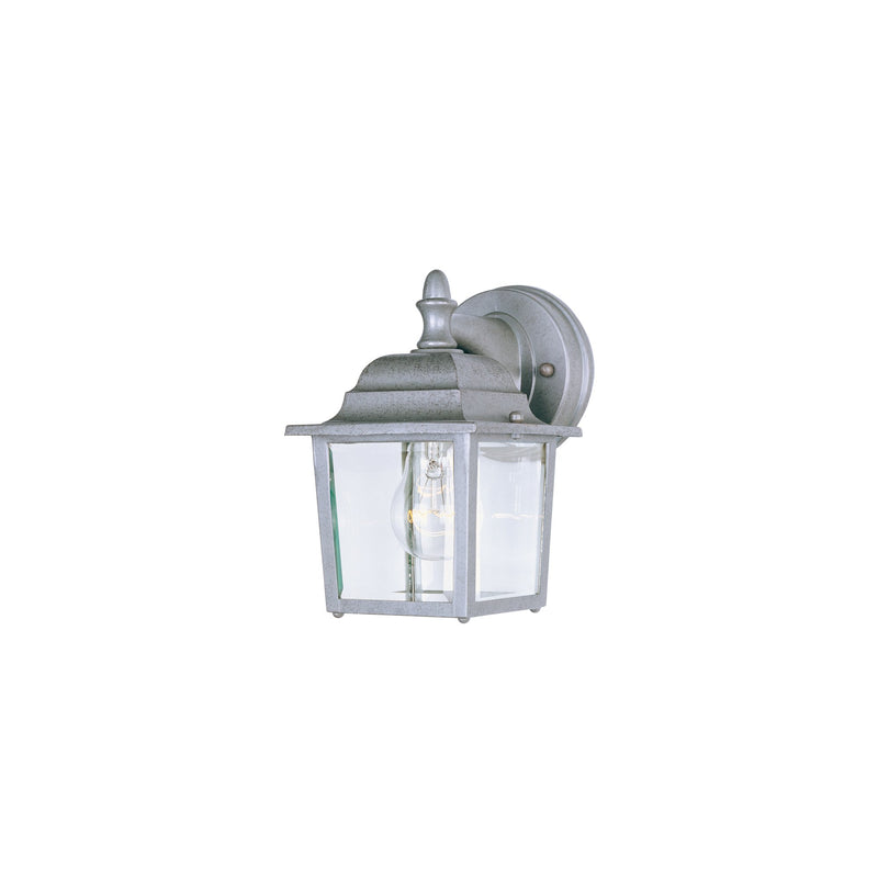 Builder Cast 1 Light 8.5" Outdoor Wall Lantern in Pewter