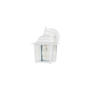 Builder Cast 1 Light 8.5" Outdoor Wall Lantern in White