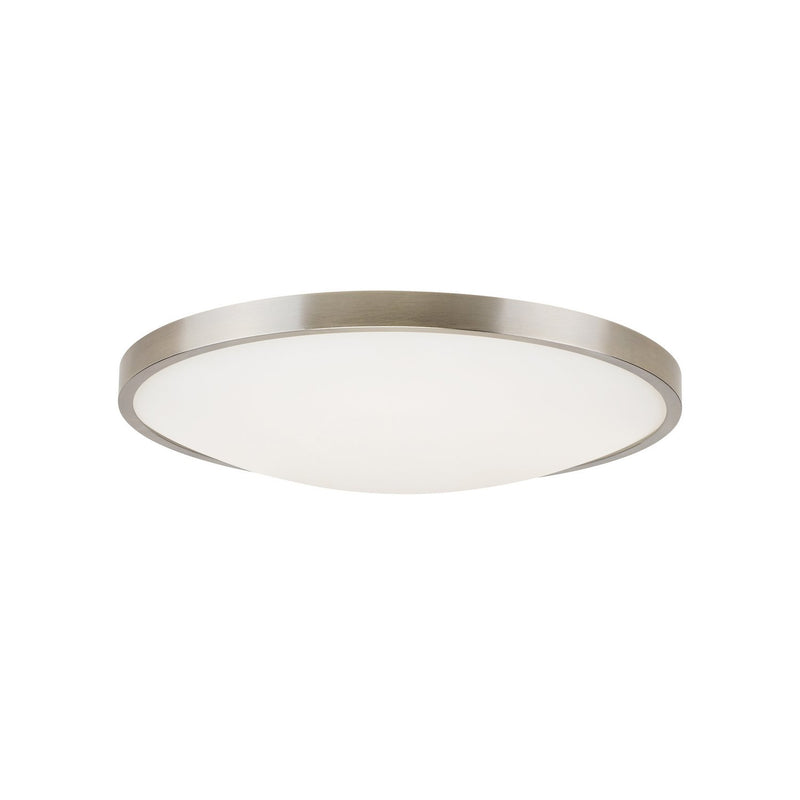 Vance Flush Mount in Satin Nickel