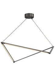 Balto Linear Pendant in Gunmetal