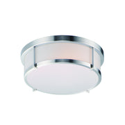 Rogue 13" LED Flush Mount in Satin Nickel