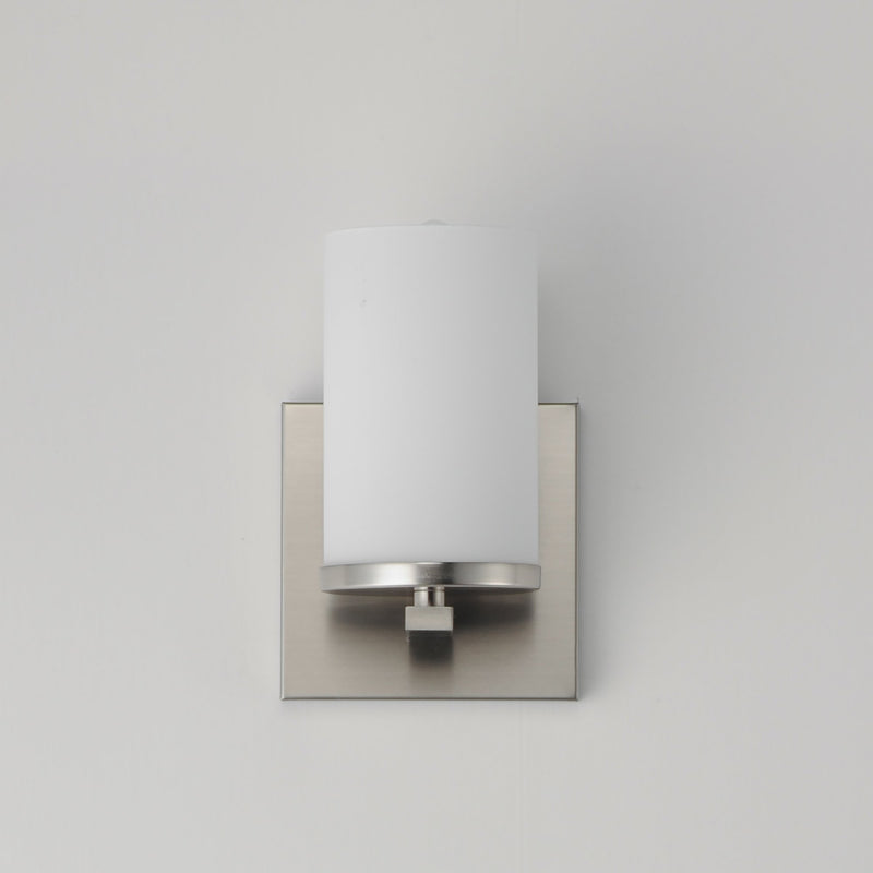 Lateral 1 Light Wall Sconce in Satin Nickel