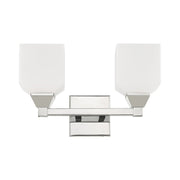 Aragon 2-Light Bath Vanity Light in Polished Chrome