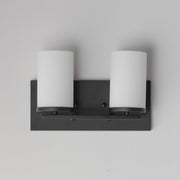 Lateral 2 Light Bath Vanity Light in Black