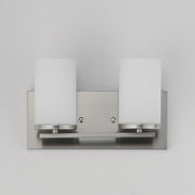 Lateral 2 Light Bath Vanity Light in Satin Nickel