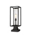 Dunbroch 1-Light Outdoor Pier Mount in Black - Lamps Expo