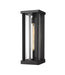 Glenwood 1-Light Outdoor Wall Sconce in Black - Lamps Expo