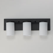 Lateral 3 Light Bath Vanity Light in Black
