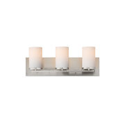 Lateral 3 Light Bath Vanity Light in Satin Nickel