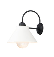 Jetty 1 Light Outdoor Wall Sconce in Black