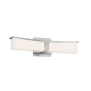 Plane 18" LED Bath Vanity Light in Brushed Nickel