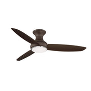 Concept III 54" Outdoor LED Hugger Ceiling Fan in Oil Rubbed Bronze