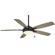Lun-Aire 54" LED Ceiling Fan in Coal