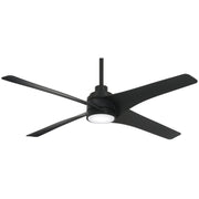 Swept 56" LED Ceiling Fan in Coal