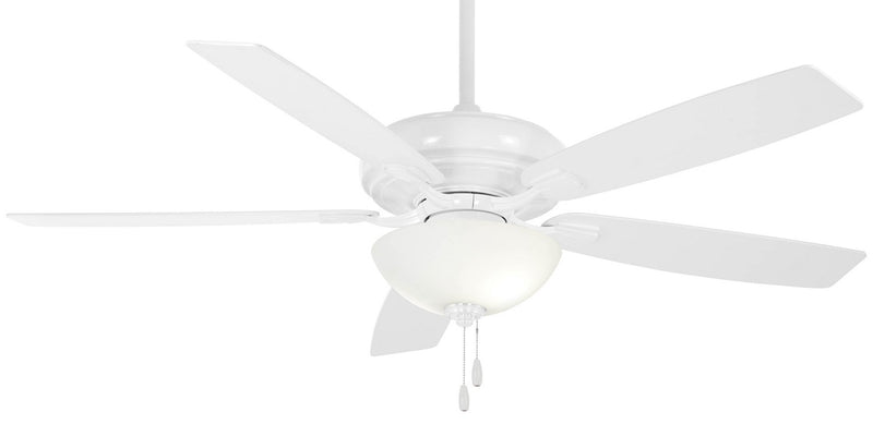 Watt II 60" LED Ceiling Fan in White