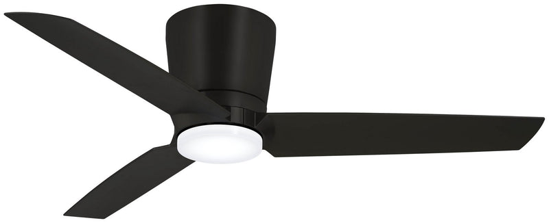Pure 48" LED Hugger Ceiling Fan in Coal
