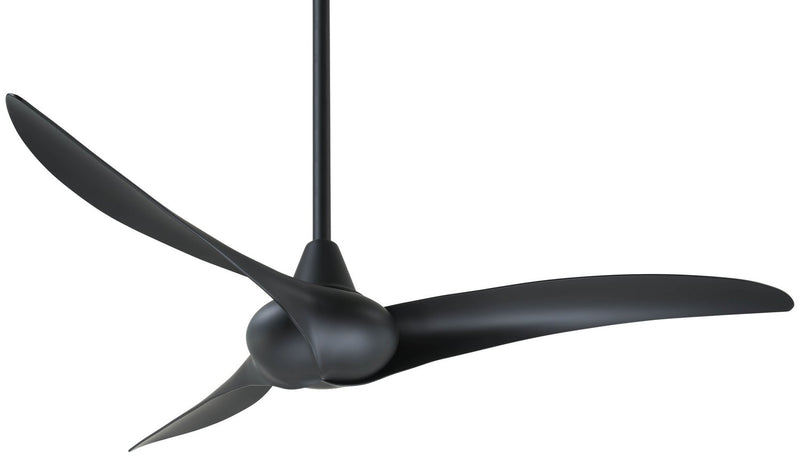 Wave 52" Ceiling Fan in Coal