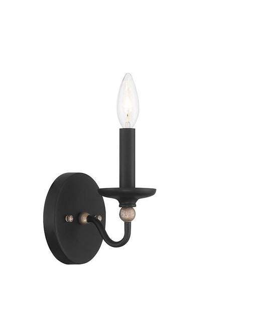 Westchester County Wall Sconce in Sand Coal w/Skyline Gold Leaf