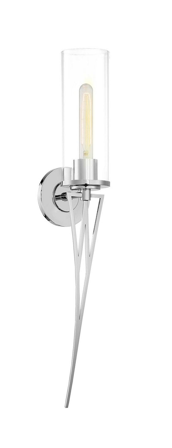 Regal Terrace Wall Sconce in Polished Nickel