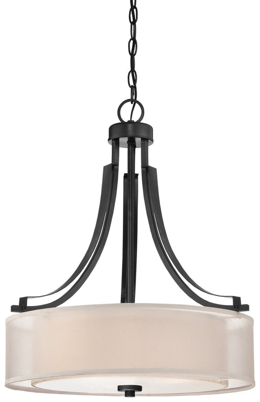 Parsons Studio 3-Light Pendant in Sand Coal