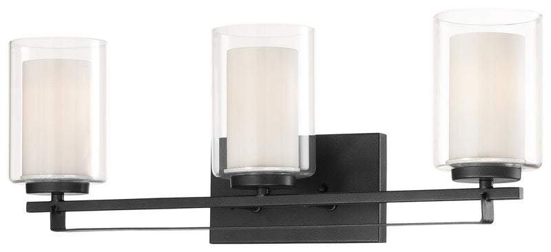 Parsons Studio 3-Light Bath Vanity Light in Sand Coal
