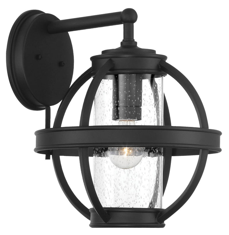 Cumberland Court Large Outdoor Wall Lantern in Sand Coal