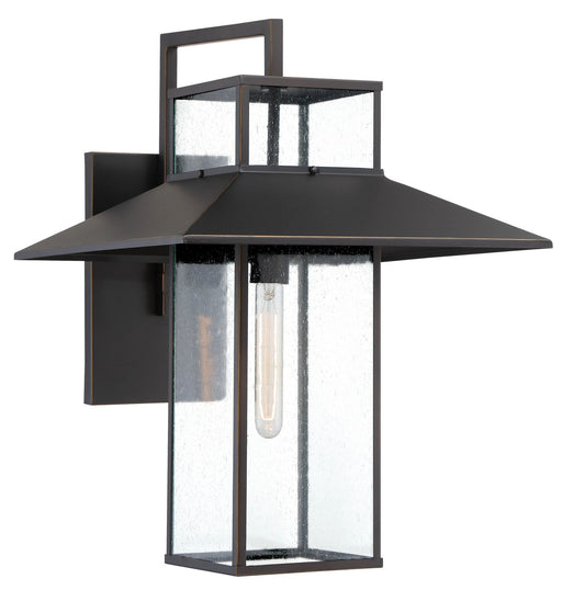 Danforth Park Large Outdoor Wall Lantern in Oil Rubbed Bronze w/Goals Highlights
