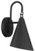 Playwright 1-Light Outdoor Wall Mount in Sand Coal with Sand Coal Aluminum Shade