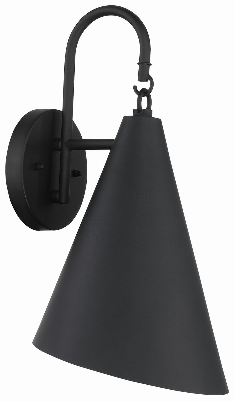 Playwright Large Outdoor Wall Sconce in Sand Coal