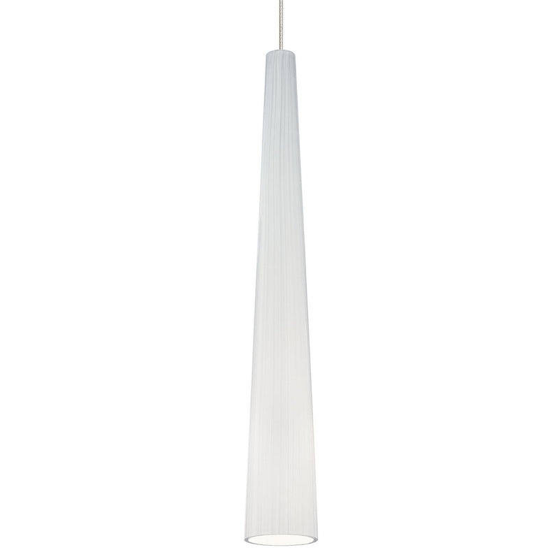 Zenith Large Pendant in Satin Nickel
