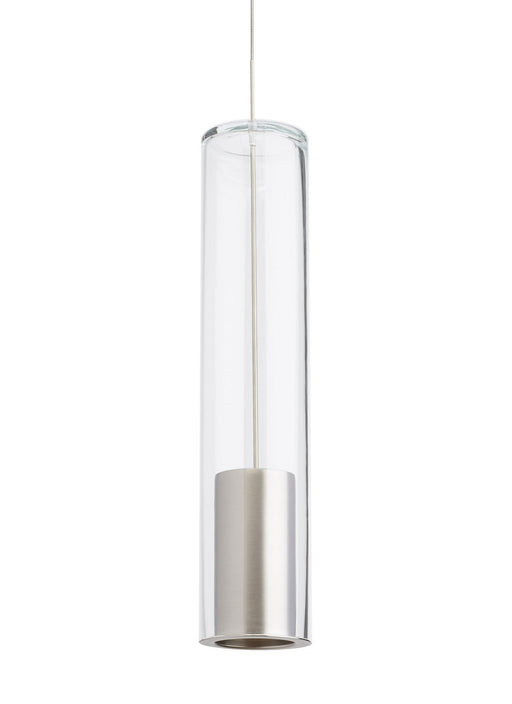 Captra Pendant in Satin Nickel